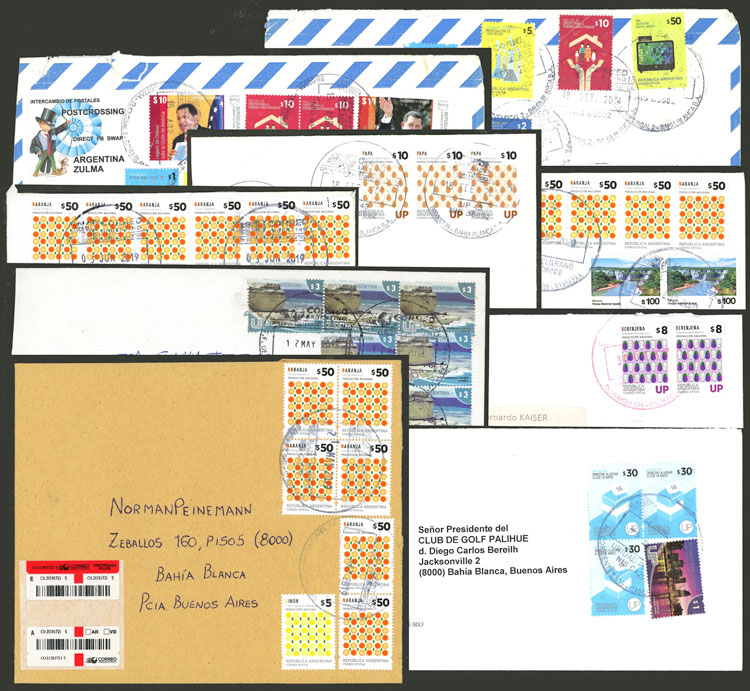Lot 1060 - Argentina postal history -  Guillermo Jalil - Philatino Auction # 2621 ARGENTINA: General auction with very low starts!