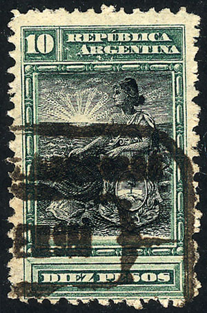 Lot 196 - Argentina general issues -  Guillermo Jalil - Philatino Auction # 2621 ARGENTINA: General auction with very low starts!
