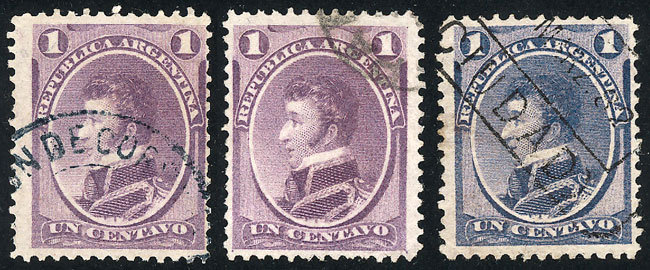 Lot 91 - Argentina general issues -  Guillermo Jalil - Philatino Auction # 2621 ARGENTINA: General auction with very low starts!
