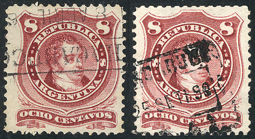 Lot 119 - Argentina general issues -  Guillermo Jalil - Philatino Auction # 2621 ARGENTINA: General auction with very low starts!
