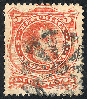 Lot 101 - Argentina general issues -  Guillermo Jalil - Philatino Auction # 2621 ARGENTINA: General auction with very low starts!