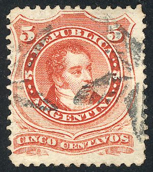 Lot 103 - Argentina general issues -  Guillermo Jalil - Philatino Auction # 2621 ARGENTINA: General auction with very low starts!