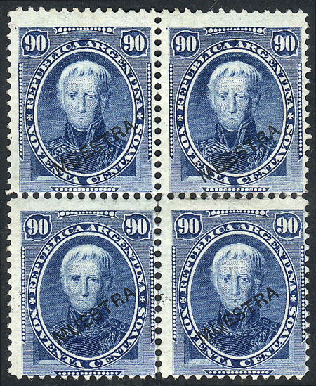 Lot 112 - Argentina general issues -  Guillermo Jalil - Philatino Auction # 2621 ARGENTINA: General auction with very low starts!