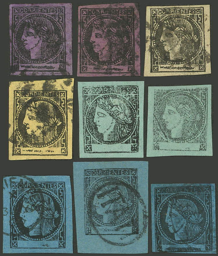 Lot 22 - Argentina corrientes -  Guillermo Jalil - Philatino Auction # 2623 ARGENTINA: General auction with very low starts, including many rarities!