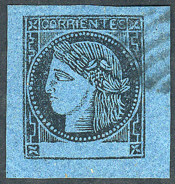 Lot 8 - Argentina corrientes - Guillermo Jalil - Philatino Auction # 2624 ARGENTINA: Spectacular auction with material from all periods, including many rarities! Lot 8 - Argentina corrientes - Guillermo Jalil - Philatino Auction # 2624 ARGENTINA: Spectacular auction with material from all periods, including many rarities!