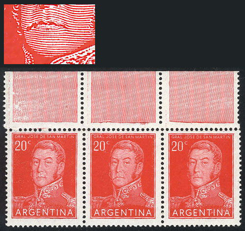 Lot 281 - Argentina general issues -  Guillermo Jalil - Philatino Auction # 2624 ARGENTINA: Spectacular auction with material from all periods, including many rarities!