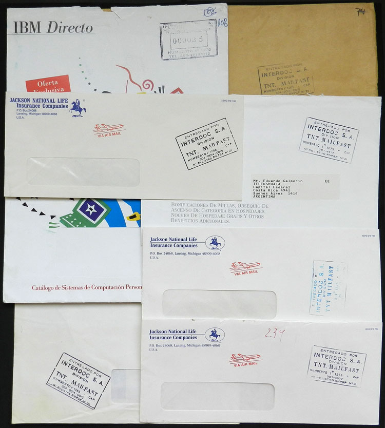 Lot 644 - Argentina private posts - Guillermo Jalil - Philatino Auction # 2624 ARGENTINA: Spectacular auction with material from all periods, including many rarities! Lot 644 - Argentina private posts - Guillermo Jalil - Philatino Auction # 2624 ARGENTINA: Spectacular auction with material from all periods, including many rarities!