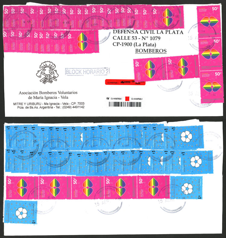 Lot 738 - Argentina postal history - Guillermo Jalil - Philatino Auction # 2624 ARGENTINA: Spectacular auction with material from all periods, including many rarities! Lot 738 - Argentina postal history - Guillermo Jalil - Philatino Auction # 2624 ARGENTINA: Spectacular auction with material from all periods, including many rarities!