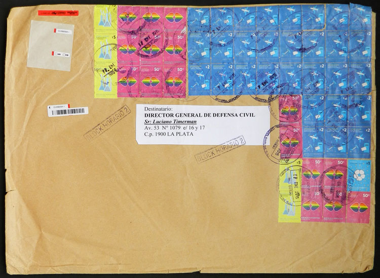 Lot 750 - Argentina postal history - Guillermo Jalil - Philatino Auction # 2624 ARGENTINA: Spectacular auction with material from all periods, including many rarities! Lot 750 - Argentina postal history - Guillermo Jalil - Philatino Auction # 2624 ARGENTINA: Spectacular auction with material from all periods, including many rarities!