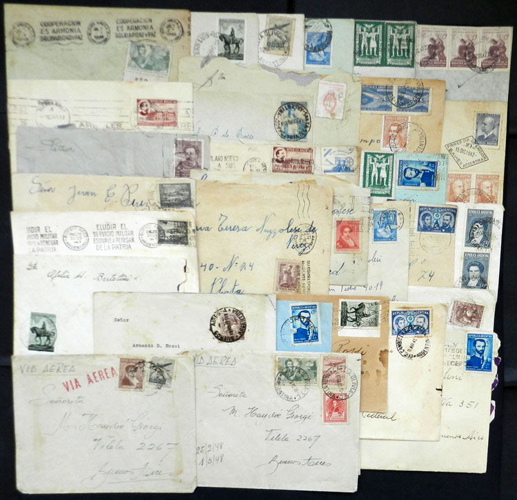 Lot 709 - Argentina postal history - Guillermo Jalil - Philatino Auction # 2624 ARGENTINA: Spectacular auction with material from all periods, including many rarities! Lot 709 - Argentina postal history - Guillermo Jalil - Philatino Auction # 2624 ARGENTINA: Spectacular auction with material from all periods, including many rarities!