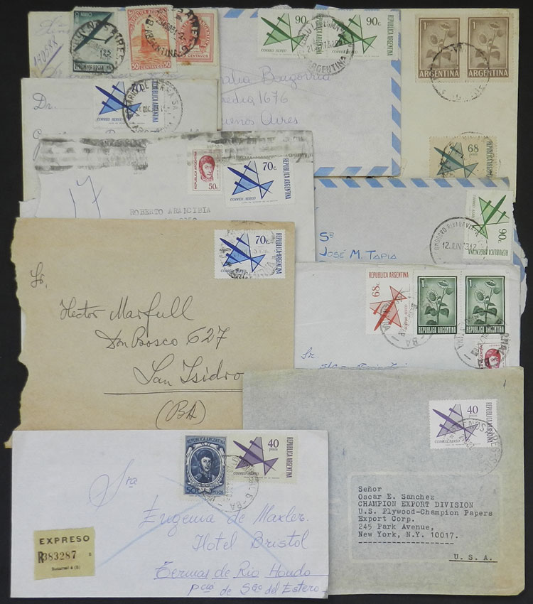 Lot 719 - Argentina postal history - Guillermo Jalil - Philatino Auction # 2624 ARGENTINA: Spectacular auction with material from all periods, including many rarities! Lot 719 - Argentina postal history - Guillermo Jalil - Philatino Auction # 2624 ARGENTINA: Spectacular auction with material from all periods, including many rarities!