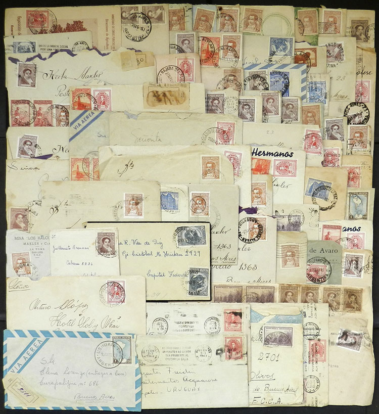 Lot 710 - Argentina postal history - Guillermo Jalil - Philatino Auction # 2624 ARGENTINA: Spectacular auction with material from all periods, including many rarities! Lot 710 - Argentina postal history - Guillermo Jalil - Philatino Auction # 2624 ARGENTINA: Spectacular auction with material from all periods, including many rarities!