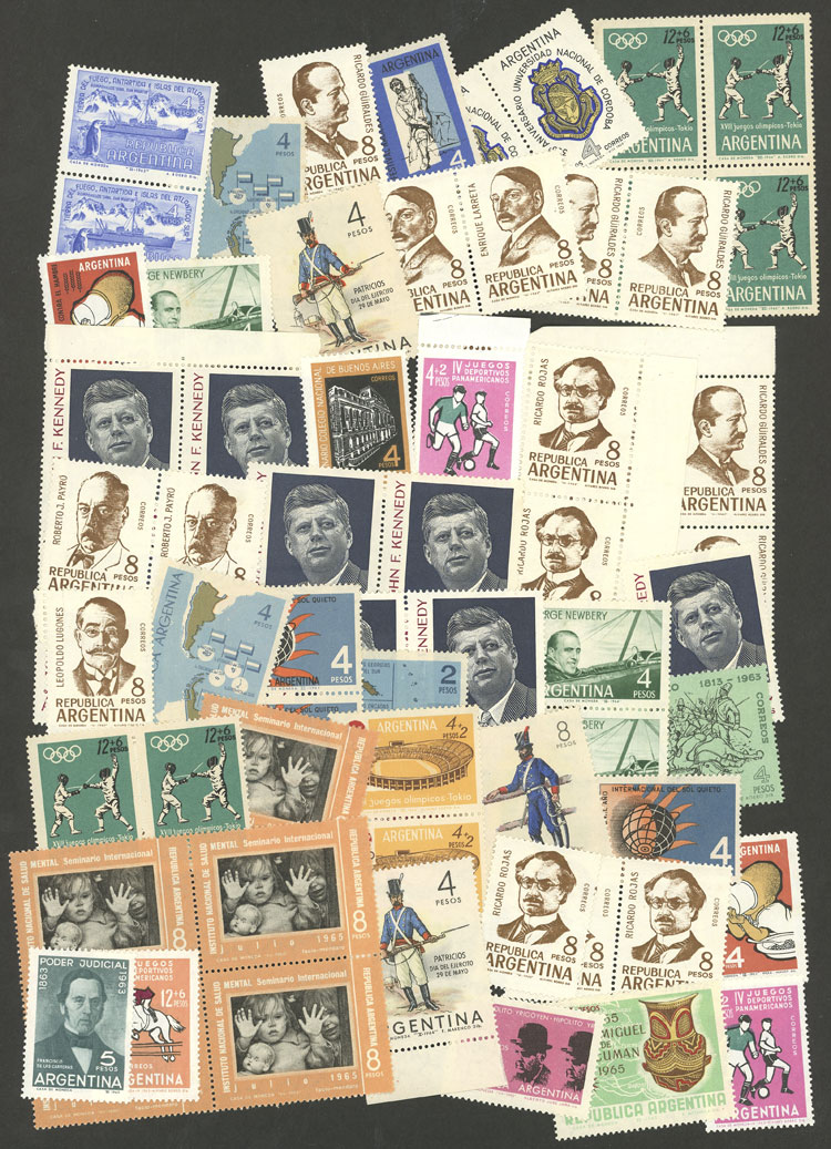 Lot 762 - Argentina Lots and Collections - Guillermo Jalil - Philatino Auction # 2624 ARGENTINA: Spectacular auction with material from all periods, including many rarities! Lot 762 - Argentina Lots and Collections - Guillermo Jalil - Philatino Auction # 2624 ARGENTINA: Spectacular auction with material from all periods, including many rarities!