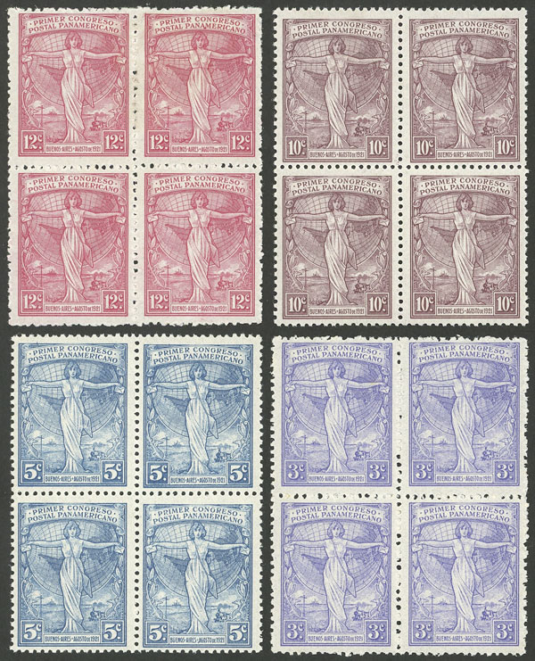Lot 131 - Argentina general issues -  Guillermo Jalil - Philatino Auction # 2624 ARGENTINA: Spectacular auction with material from all periods, including many rarities!