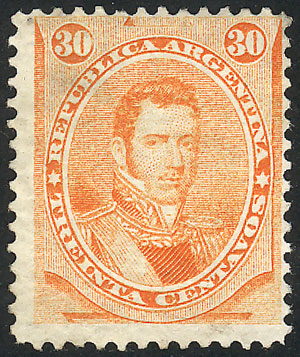 Lot 28 - Argentina general issues - Guillermo Jalil - Philatino Auction # 2624 ARGENTINA: Spectacular auction with material from all periods, including many rarities! Lot 28 - Argentina general issues - Guillermo Jalil - Philatino Auction # 2624 ARGENTINA: Spectacular auction with material from all periods, including many rarities!