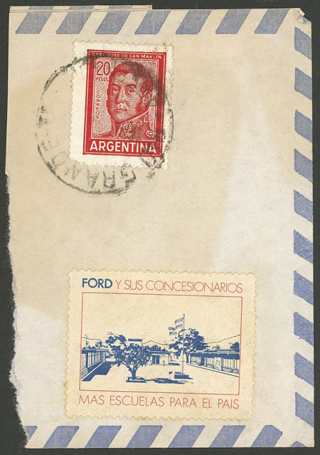 Lot 774 - Argentina cinderellas - Guillermo Jalil - Philatino Auction # 2624 ARGENTINA: Spectacular auction with material from all periods, including many rarities! Lot 774 - Argentina cinderellas - Guillermo Jalil - Philatino Auction # 2624 ARGENTINA: Spectacular auction with material from all periods, including many rarities!