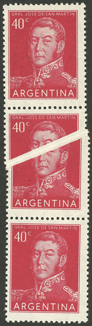 Lot 289 - Argentina general issues -  Guillermo Jalil - Philatino Auction # 2624 ARGENTINA: Spectacular auction with material from all periods, including many rarities!