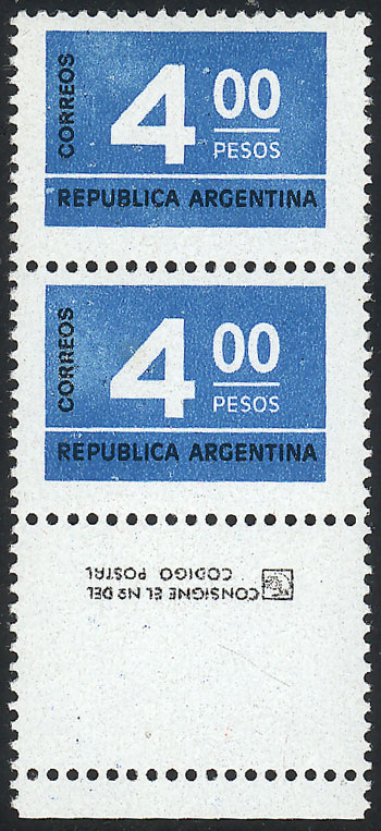 Lot 464 - Argentina general issues -  Guillermo Jalil - Philatino Auction # 2624 ARGENTINA: Spectacular auction with material from all periods, including many rarities!