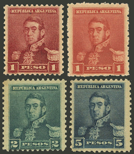 Lot 58 - Argentina general issues - Guillermo Jalil - Philatino Auction # 2624 ARGENTINA: Spectacular auction with material from all periods, including many rarities! Lot 58 - Argentina general issues - Guillermo Jalil - Philatino Auction # 2624 ARGENTINA: Spectacular auction with material from all periods, including many rarities!