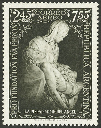 Lot 272 - Argentina general issues -  Guillermo Jalil - Philatino Auction # 2624 ARGENTINA: Spectacular auction with material from all periods, including many rarities!
