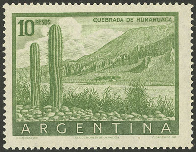 Lot 298 - Argentina general issues -  Guillermo Jalil - Philatino Auction # 2624 ARGENTINA: Spectacular auction with material from all periods, including many rarities!