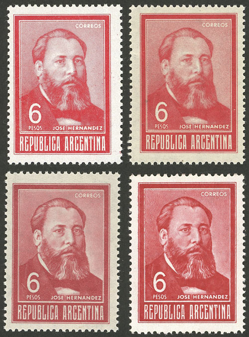 Lot 398 - Argentina general issues -  Guillermo Jalil - Philatino Auction # 2624 ARGENTINA: Spectacular auction with material from all periods, including many rarities!