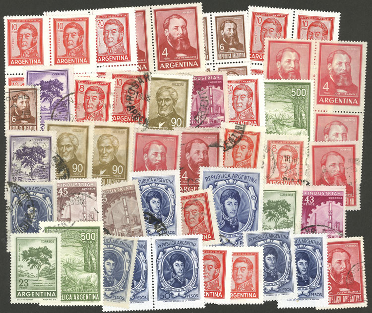 Lot 397 - Argentina general issues -  Guillermo Jalil - Philatino Auction # 2624 ARGENTINA: Spectacular auction with material from all periods, including many rarities!