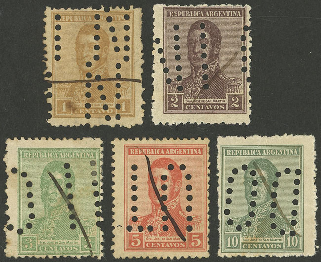 Lot 133 - Argentina general issues -  Guillermo Jalil - Philatino Auction # 2624 ARGENTINA: Spectacular auction with material from all periods, including many rarities!