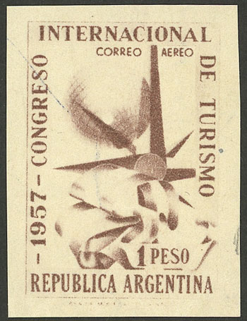 Lot 313 - Argentina general issues -  Guillermo Jalil - Philatino Auction # 2624 ARGENTINA: Spectacular auction with material from all periods, including many rarities!