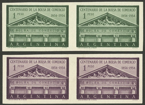 Lot 278 - Argentina general issues -  Guillermo Jalil - Philatino Auction # 2624 ARGENTINA: Spectacular auction with material from all periods, including many rarities!