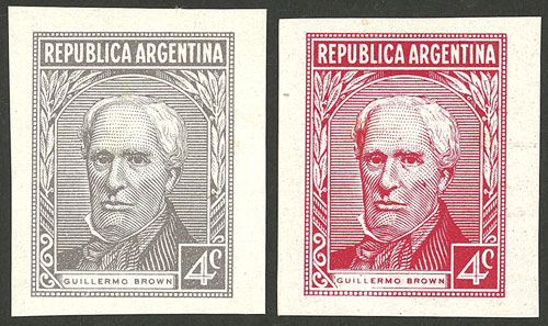 Lot 174 - Argentina general issues -  Guillermo Jalil - Philatino Auction # 2624 ARGENTINA: Spectacular auction with material from all periods, including many rarities!