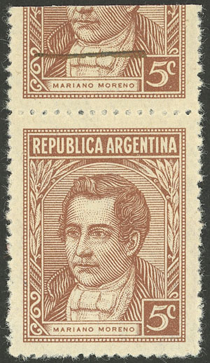 Lot 175 - Argentina general issues -  Guillermo Jalil - Philatino Auction # 2624 ARGENTINA: Spectacular auction with material from all periods, including many rarities!