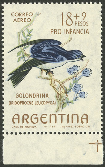 Lot 392 - Argentina general issues -  Guillermo Jalil - Philatino Auction # 2624 ARGENTINA: Spectacular auction with material from all periods, including many rarities!