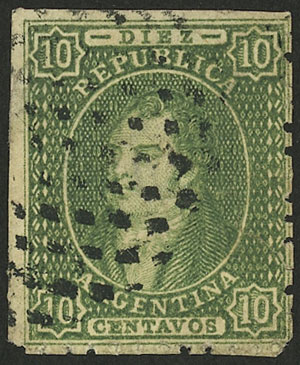 Lot 19 - Argentina rivadavias - Guillermo Jalil - Philatino Auction # 2624 ARGENTINA: Spectacular auction with material from all periods, including many rarities! Lot 19 - Argentina rivadavias - Guillermo Jalil - Philatino Auction # 2624 ARGENTINA: Spectacular auction with material from all periods, including many rarities!