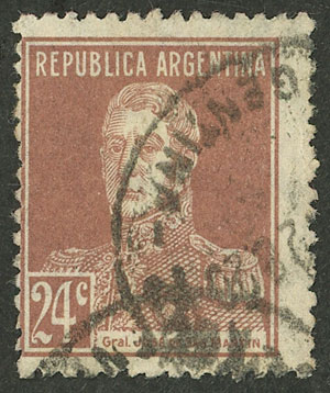 Lot 145 - Argentina general issues -  Guillermo Jalil - Philatino Auction # 2624 ARGENTINA: Spectacular auction with material from all periods, including many rarities!