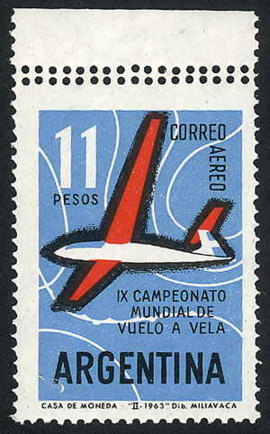 Lot 550 - Argentina airmail - Guillermo Jalil - Philatino Auction # 2624 ARGENTINA: Spectacular auction with material from all periods, including many rarities! Lot 550 - Argentina airmail - Guillermo Jalil - Philatino Auction # 2624 ARGENTINA: Spectacular auction with material from all periods, including many rarities!