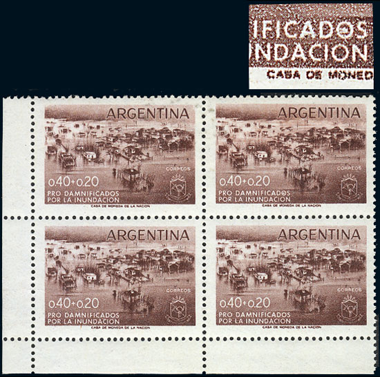 Lot 325 - Argentina general issues -  Guillermo Jalil - Philatino Auction # 2624 ARGENTINA: Spectacular auction with material from all periods, including many rarities!