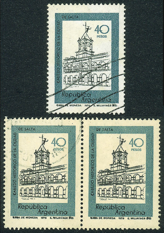 Lot 489 - Argentina general issues -  Guillermo Jalil - Philatino Auction # 2624 ARGENTINA: Spectacular auction with material from all periods, including many rarities!