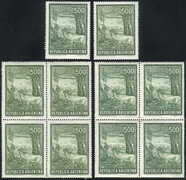 Lot 419 - Argentina general issues -  Guillermo Jalil - Philatino Auction # 2624 ARGENTINA: Spectacular auction with material from all periods, including many rarities!