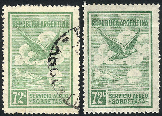 Lot 546 - Argentina airmail - Guillermo Jalil - Philatino Auction # 2624 ARGENTINA: Spectacular auction with material from all periods, including many rarities! Lot 546 - Argentina airmail - Guillermo Jalil - Philatino Auction # 2624 ARGENTINA: Spectacular auction with material from all periods, including many rarities!