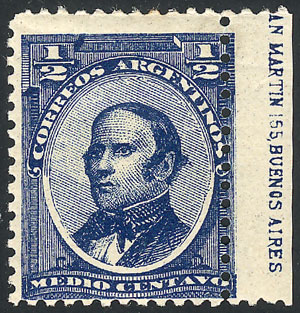 Lot 39 - Argentina general issues - Guillermo Jalil - Philatino Auction # 2624 ARGENTINA: Spectacular auction with material from all periods, including many rarities! Lot 39 - Argentina general issues - Guillermo Jalil - Philatino Auction # 2624 ARGENTINA: Spectacular auction with material from all periods, including many rarities!