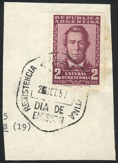 Lot 292 - Argentina general issues -  Guillermo Jalil - Philatino Auction # 2624 ARGENTINA: Spectacular auction with material from all periods, including many rarities!