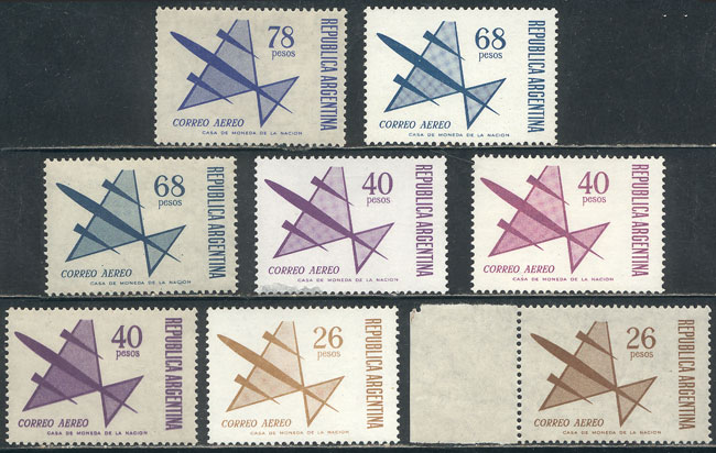 Lot 552 - Argentina airmail -  Guillermo Jalil - Philatino Auction # 2624 ARGENTINA: Spectacular auction with material from all periods, including many rarities!