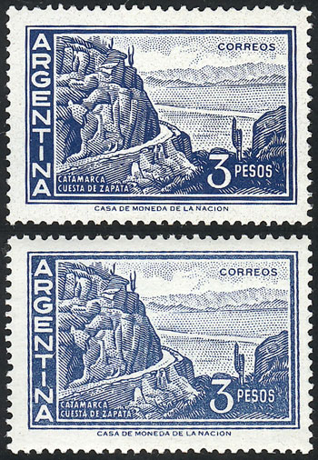 Lot 435 - Argentina general issues -  Guillermo Jalil - Philatino Auction # 2624 ARGENTINA: Spectacular auction with material from all periods, including many rarities!