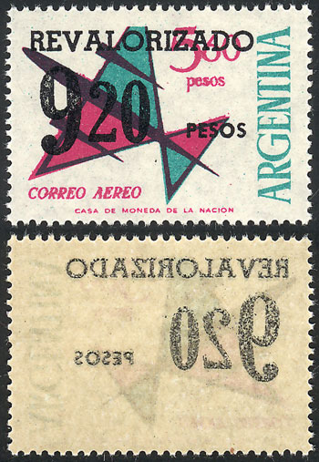 Lot 555 - Argentina airmail -  Guillermo Jalil - Philatino Auction # 2624 ARGENTINA: Spectacular auction with material from all periods, including many rarities!