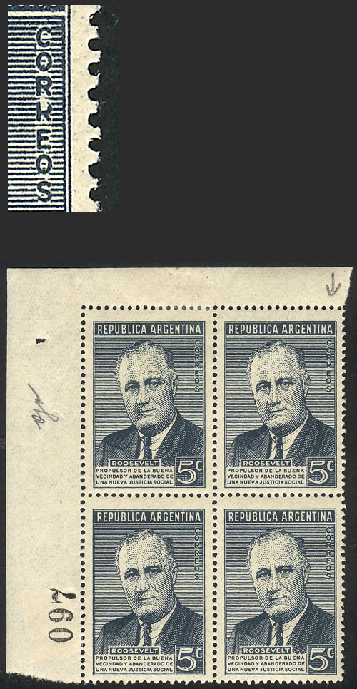 Lot 252 - Argentina general issues -  Guillermo Jalil - Philatino Auction # 2624 ARGENTINA: Spectacular auction with material from all periods, including many rarities!