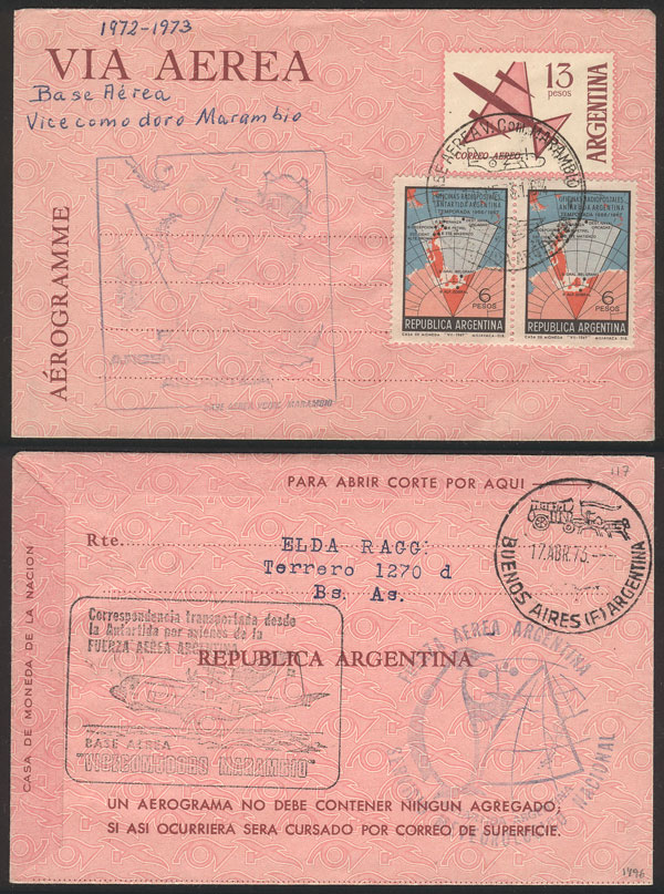 Lot 4 - argentine antarctica postal history - Guillermo Jalil - Philatino Auction # 2624 ARGENTINA: Spectacular auction with material from all periods, including many rarities! Lot 4 - argentine antarctica postal history - Guillermo Jalil - Philatino Auction # 2624 ARGENTINA: Spectacular auction with material from all periods, including many rarities!