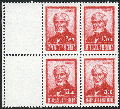 Lot 451 - Argentina general issues -  Guillermo Jalil - Philatino Auction # 2624 ARGENTINA: Spectacular auction with material from all periods, including many rarities!