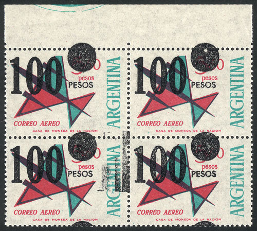 Lot 554 - Argentina airmail -  Guillermo Jalil - Philatino Auction # 2624 ARGENTINA: Spectacular auction with material from all periods, including many rarities!