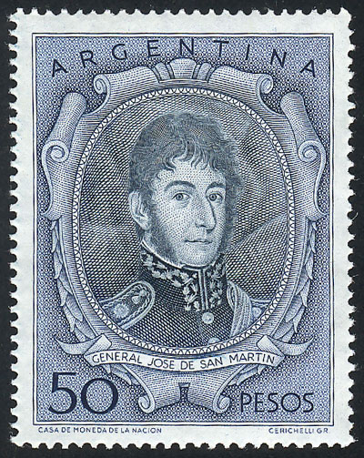 Lot 304 - Argentina general issues -  Guillermo Jalil - Philatino Auction # 2624 ARGENTINA: Spectacular auction with material from all periods, including many rarities!